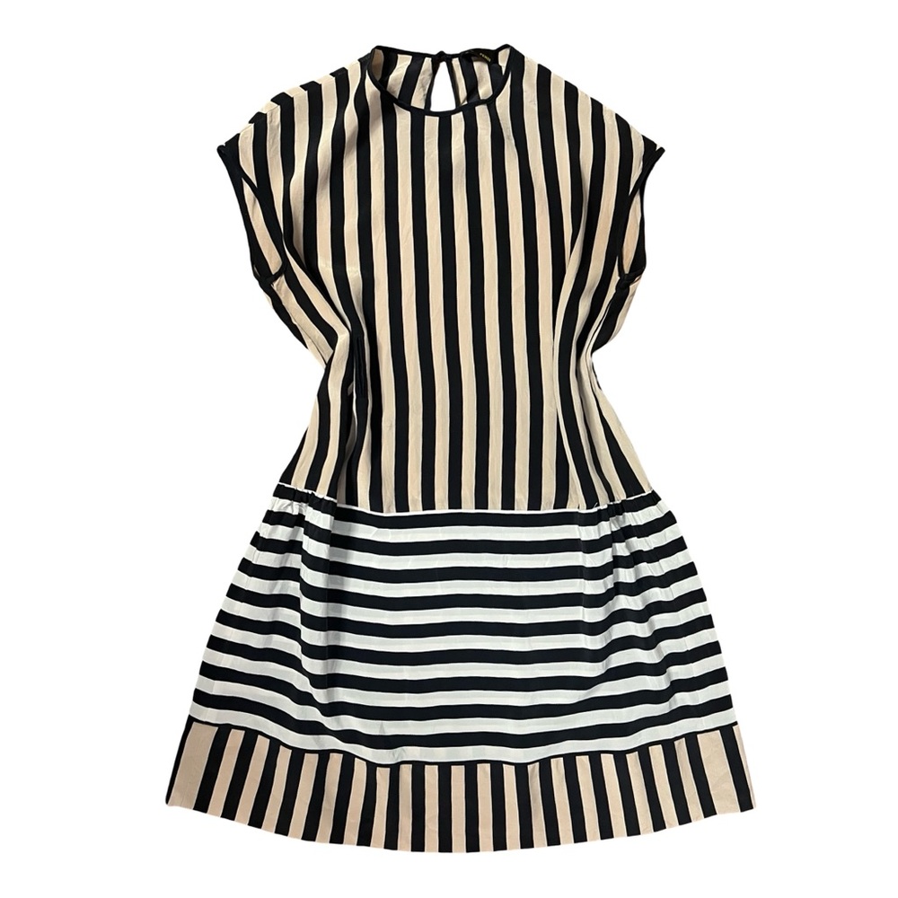 FENDI Striped Mini Dress (missing belt)